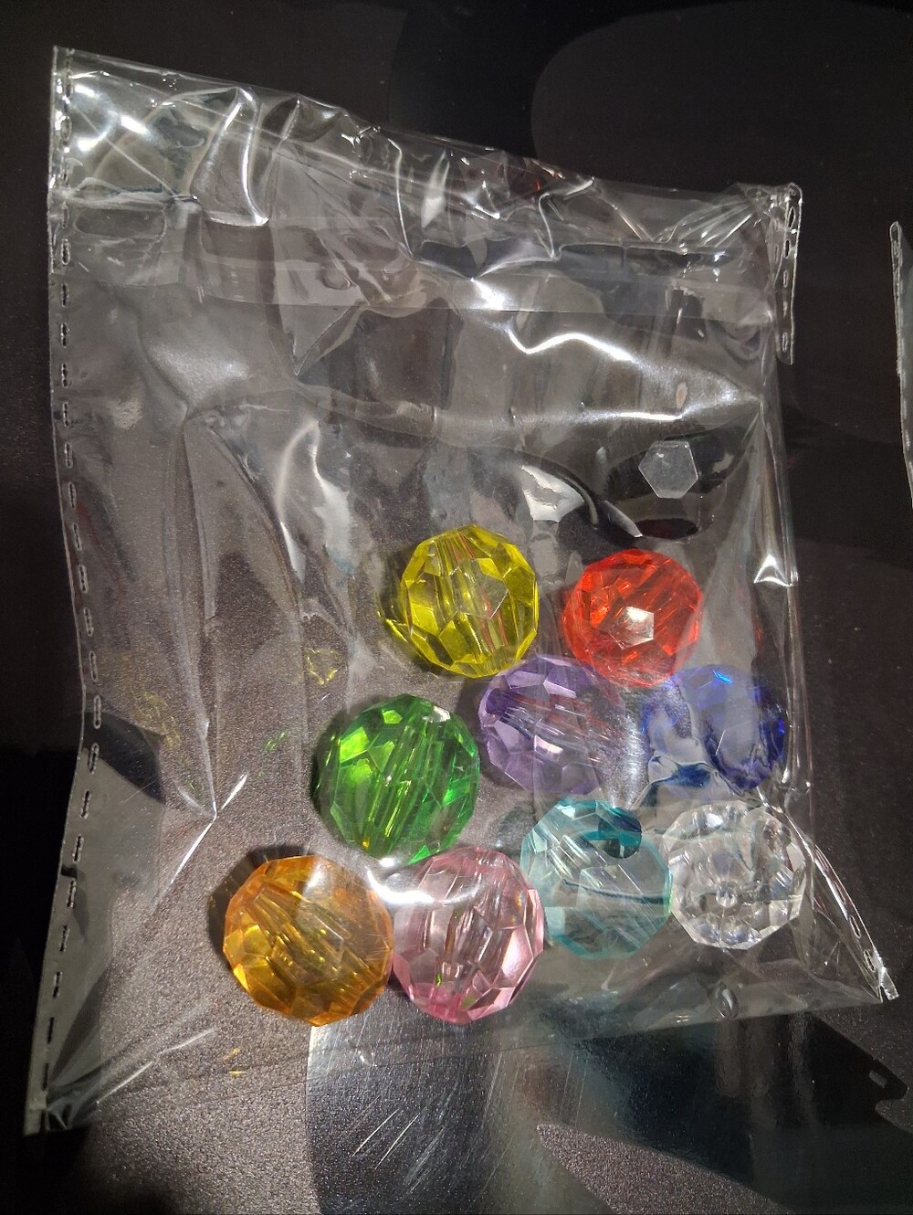 Assorted Multicolor Craft Beads Pack for Home & Office Arts & Crafts - Picture 4 of 8